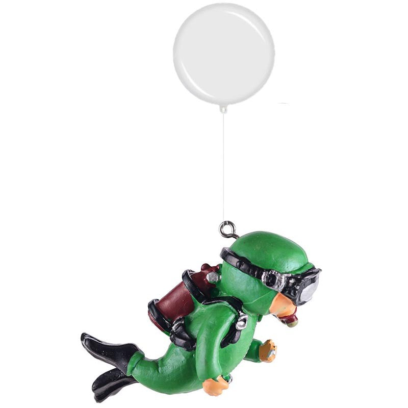 Mini Mergulhador Aventura – Ornamento Flutuante para Aquário
