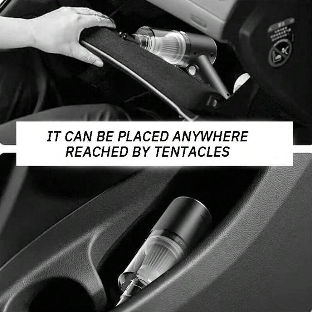 PowerClean Duo 120W – Aspirador Sem Fio 2 em 1 para Casa e Carro