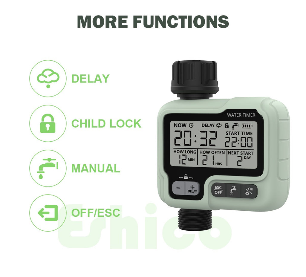 VerdeClick – Timer Inteligente de Rega Automática para Hortas e Jardins