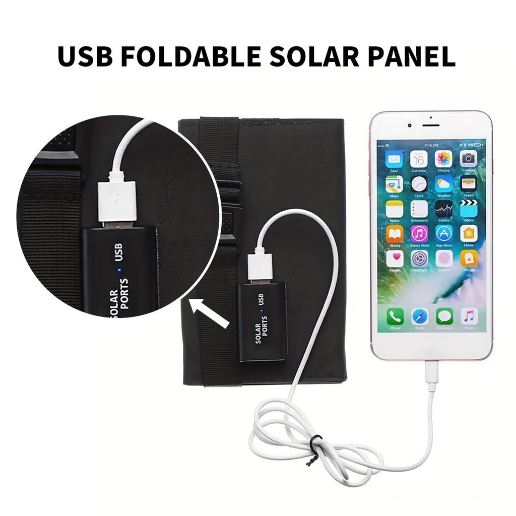 SolarFold USB – Painel Solar Dobrável 5V