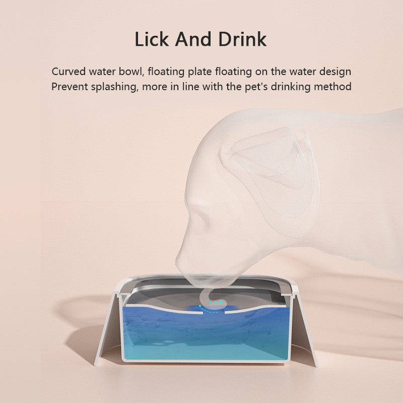 Els Pet AquaPress – Tigela Flutuante Anti-Respingo para Pets