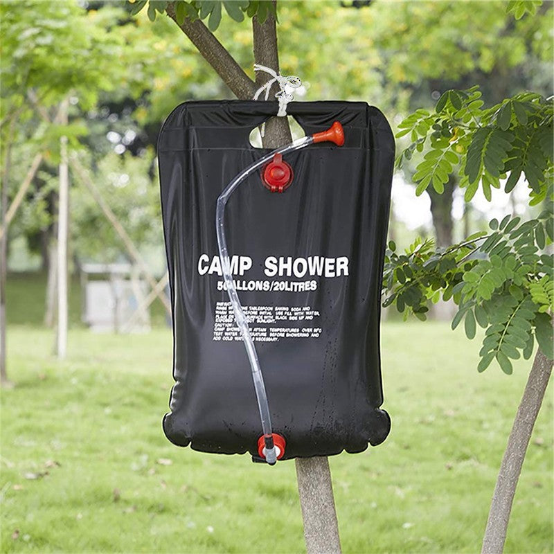 SunShower 20L – Chuveiro Solar Dobrável para Camping