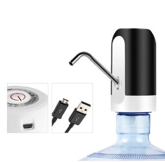 Fonte Rápida Elétrica – Bomba USB prática para galão de água de 5L a 20L