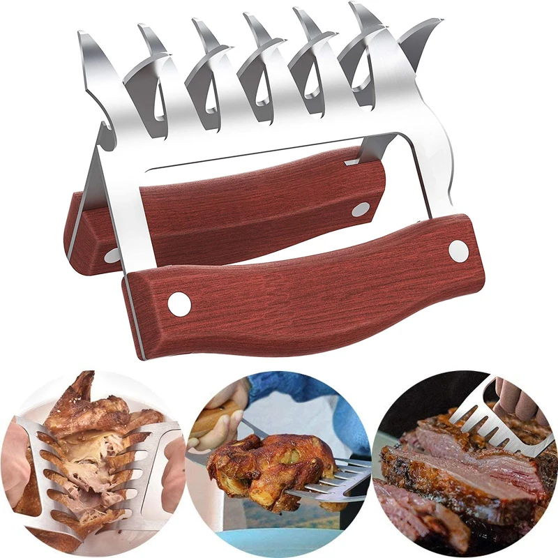 BearGrip BBQ – Garras de Urso Inox com Abridor de Garrafas