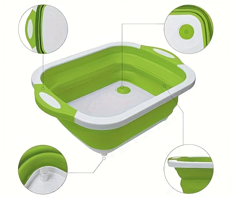 PiaFlex Camping – Bacia Portátil Dobrável