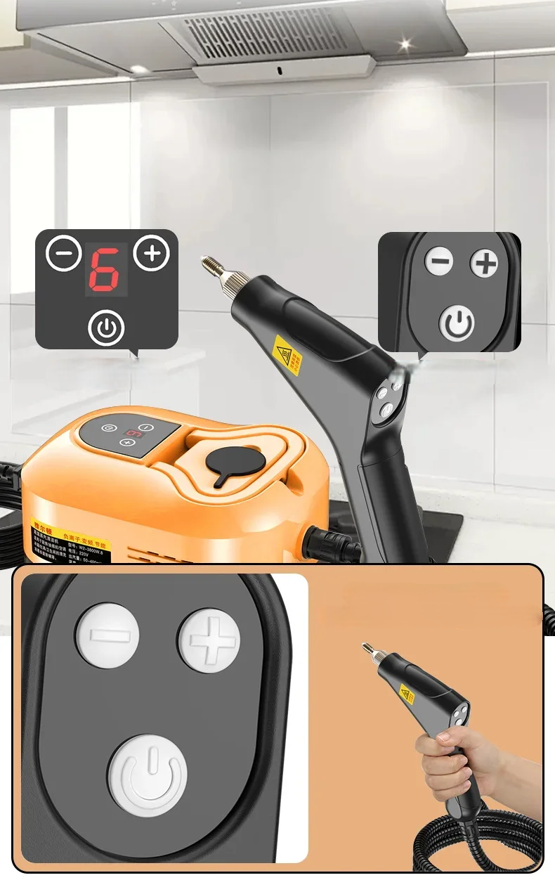 VaporMaxx – Limpador a Vapor Multiuso Portátil