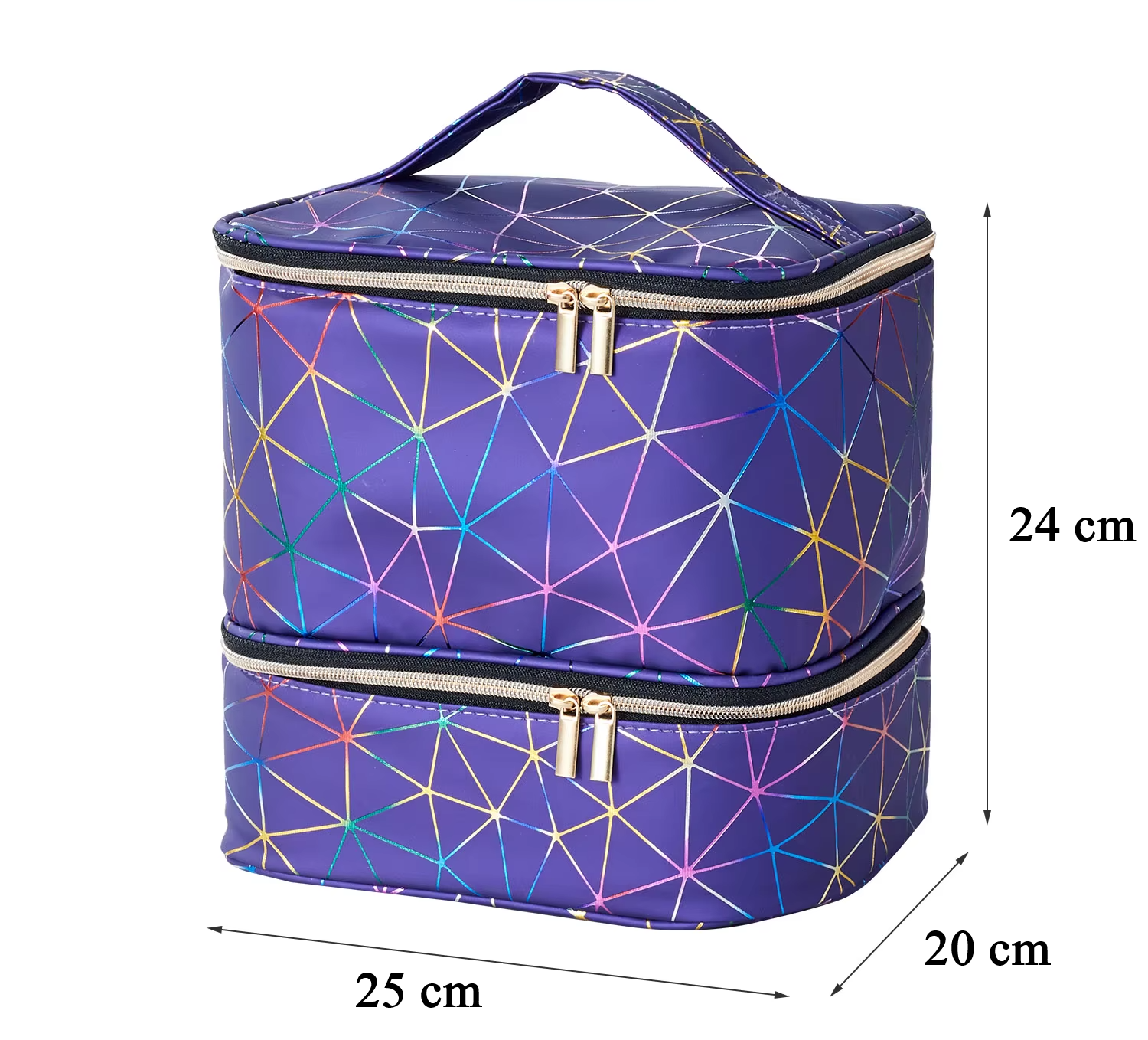 NailCase - Organizador de Esmaltes com Compartimento para Lâmpada de Unha UV/LED