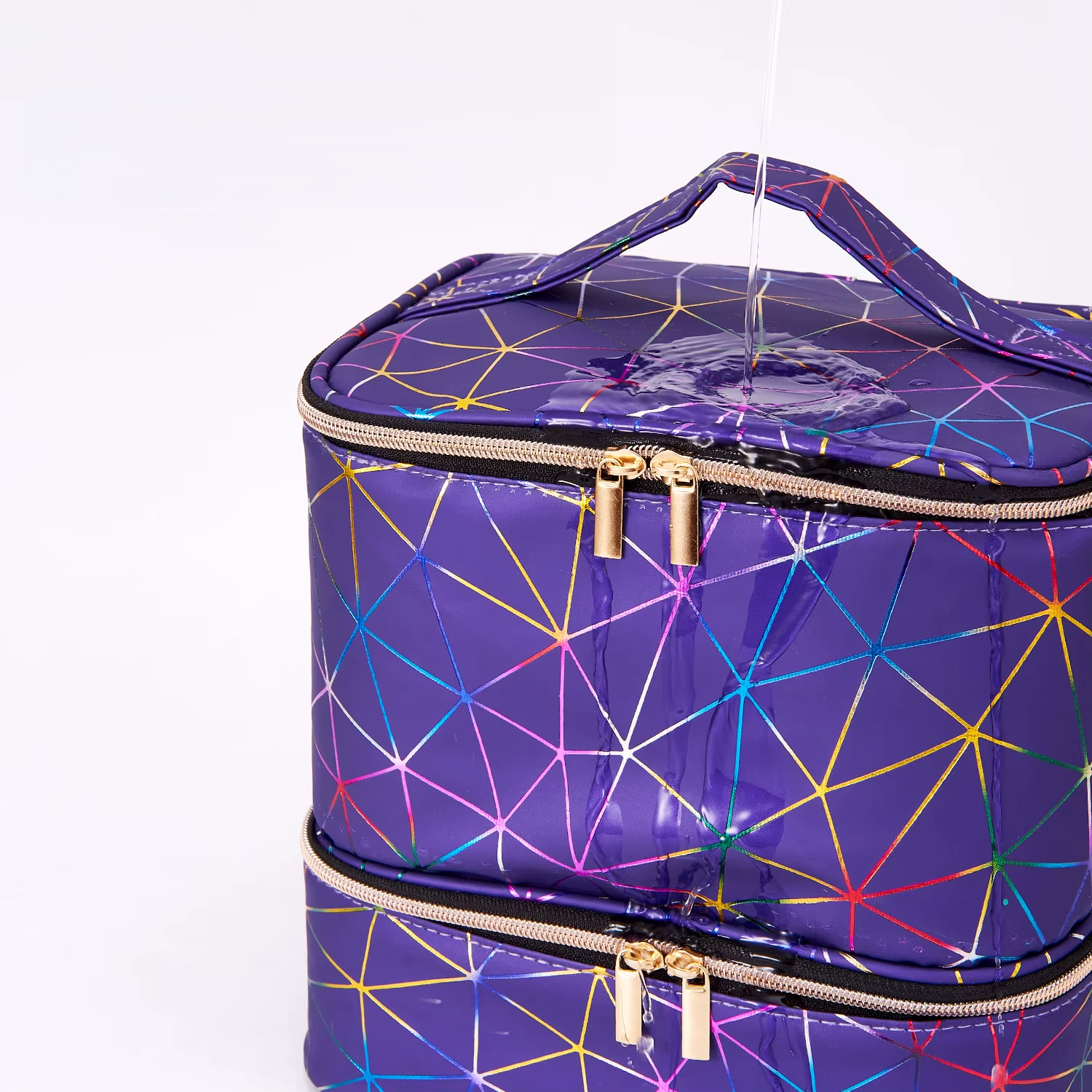 NailCase - Organizador de Esmaltes com Compartimento para Lâmpada de Unha UV/LED