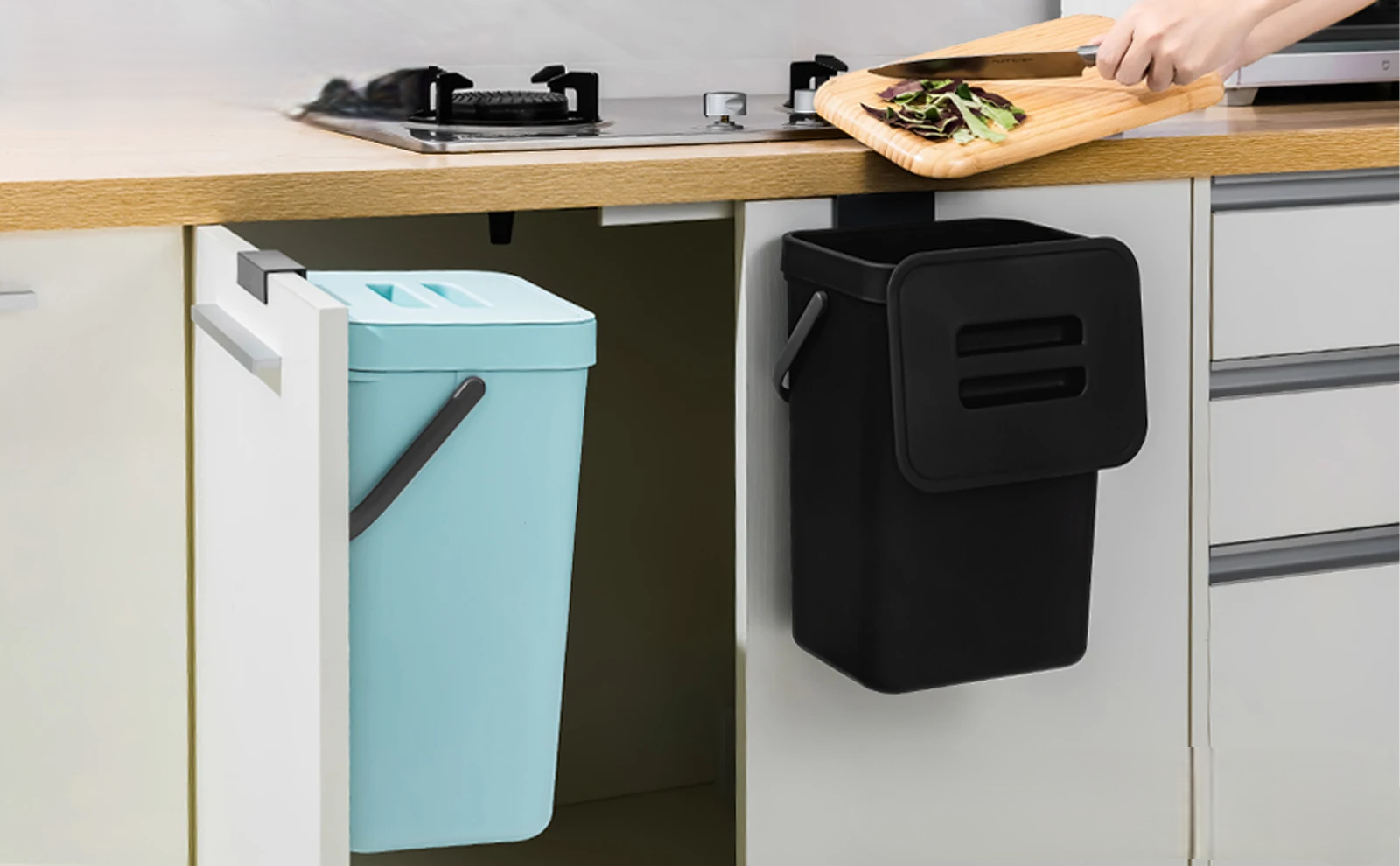 EcoBin – Cesta de Compostagem de Cozinha Sem Odor