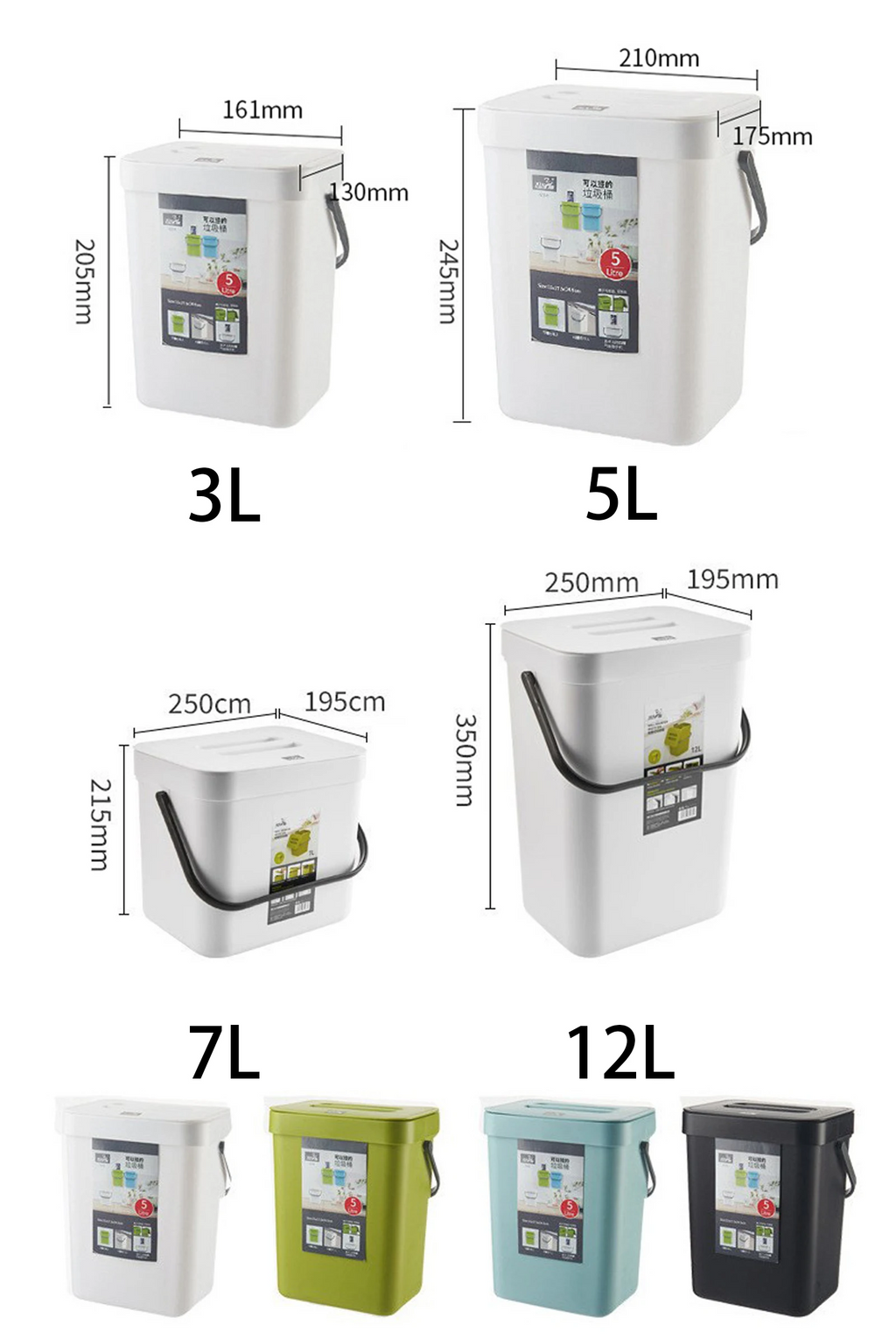 EcoBin – Cesta de Compostagem de Cozinha Sem Odor