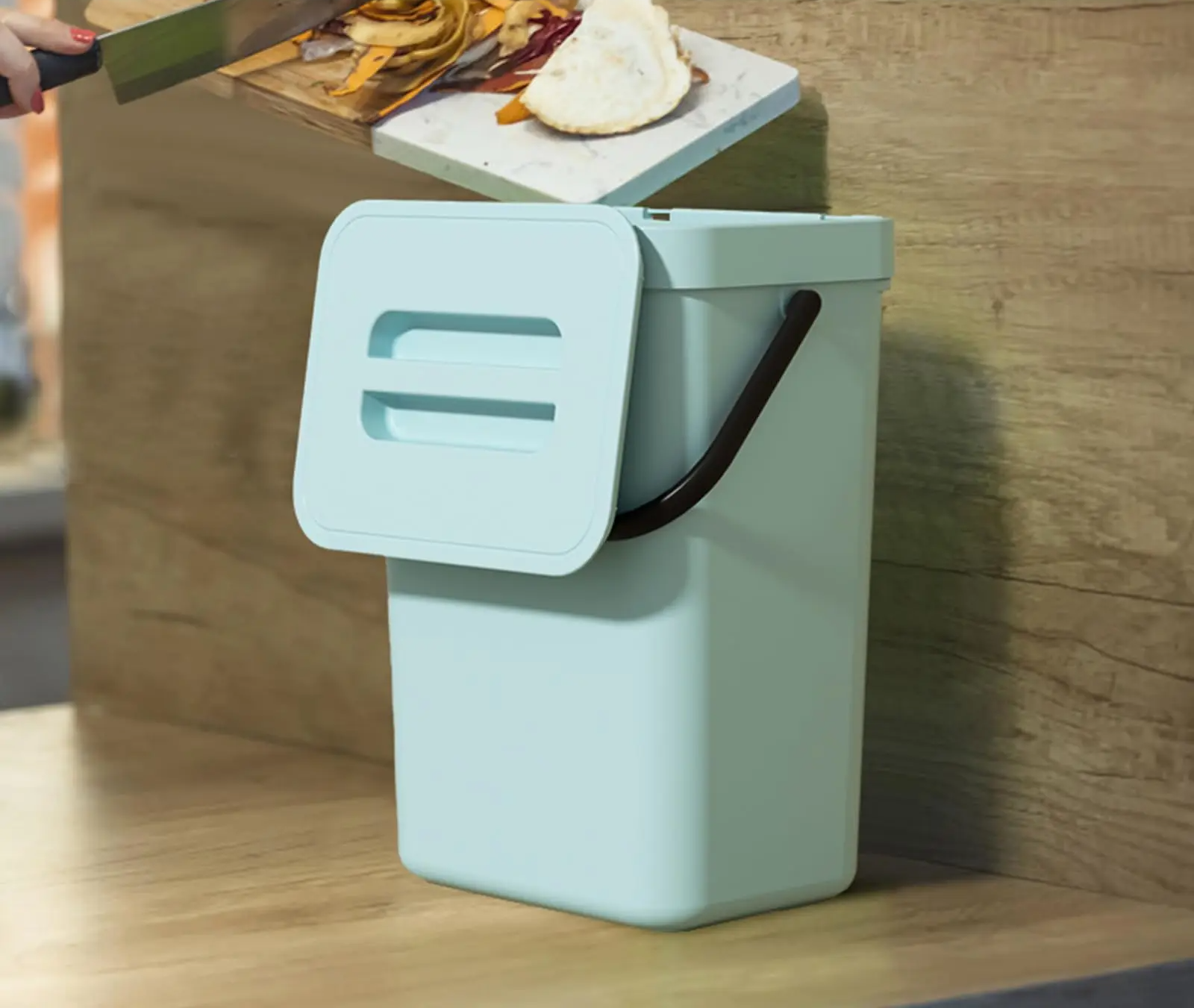 EcoBin – Cesta de Compostagem de Cozinha Sem Odor