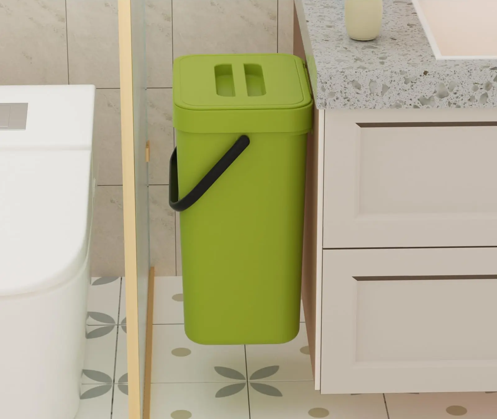 EcoBin – Cesta de Compostagem de Cozinha Sem Odor