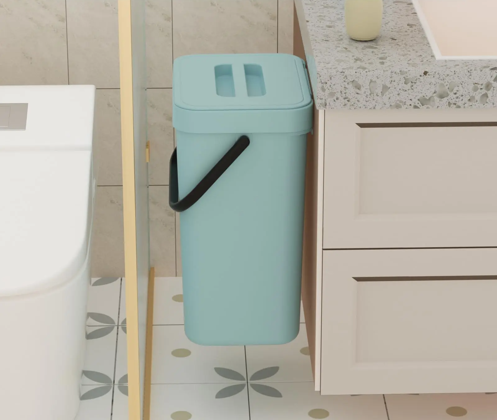 EcoBin – Cesta de Compostagem de Cozinha Sem Odor