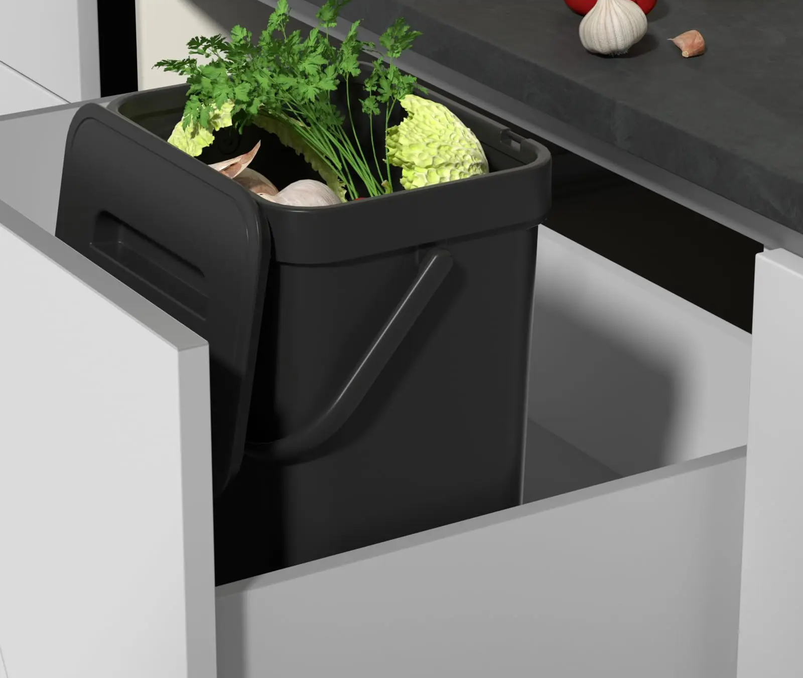EcoBin – Cesta de Compostagem de Cozinha Sem Odor