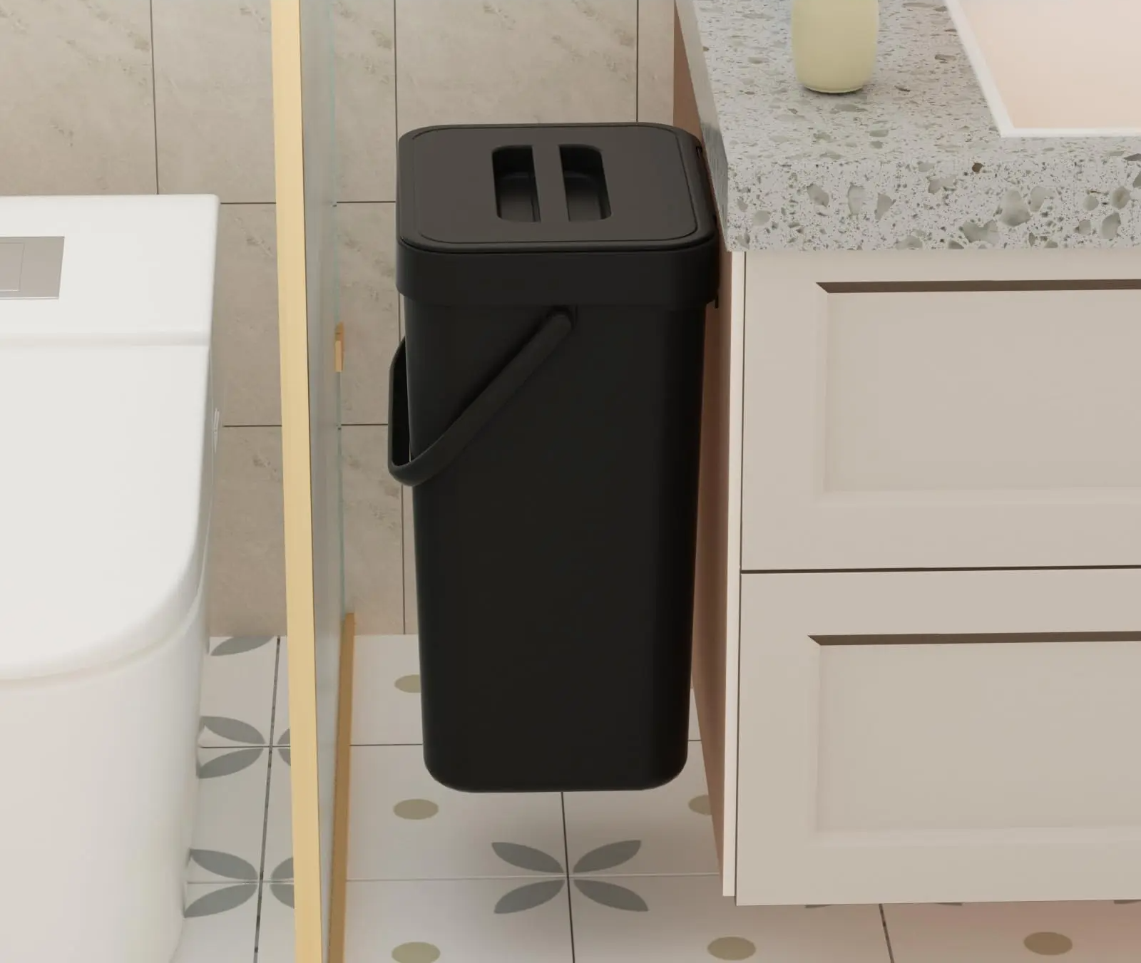 EcoBin – Cesta de Compostagem de Cozinha Sem Odor