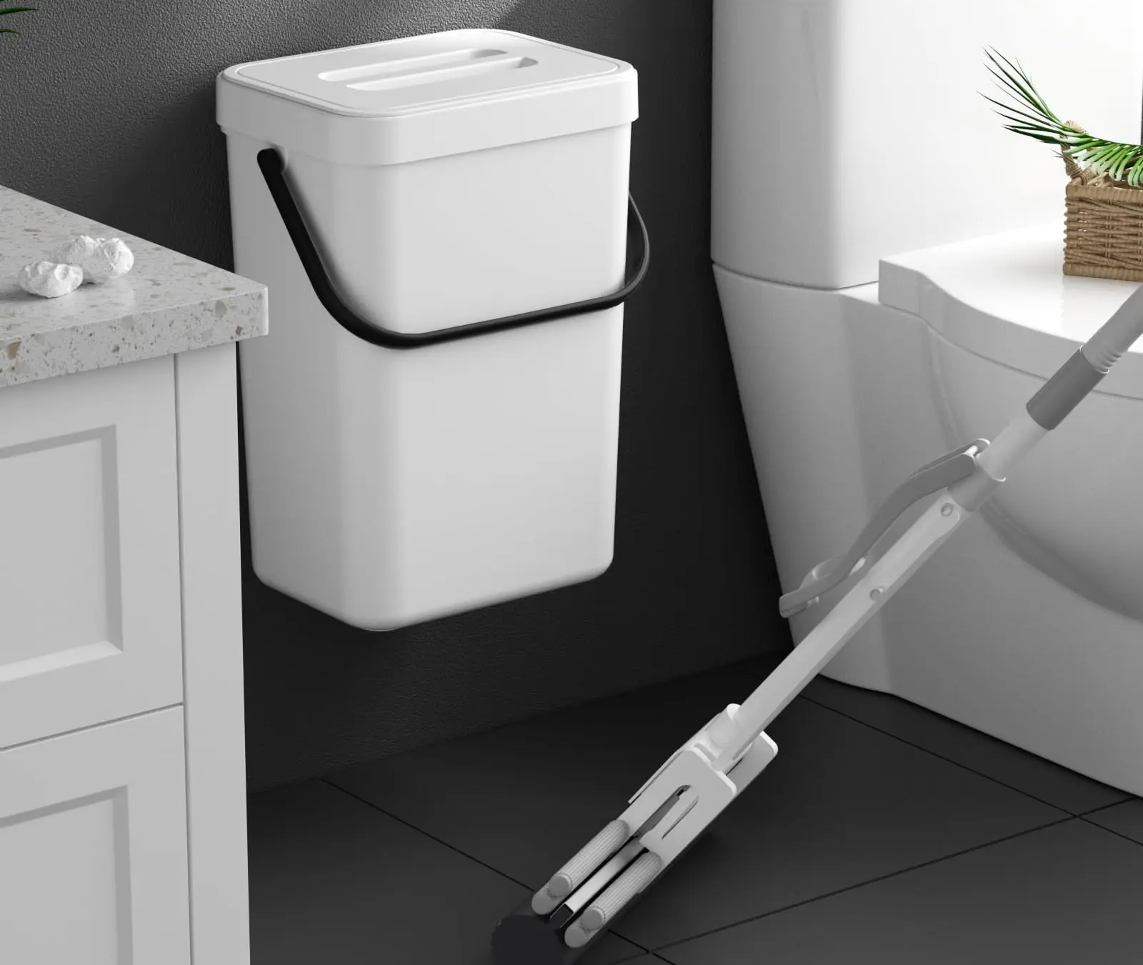 EcoBin – Cesta de Compostagem de Cozinha Sem Odor