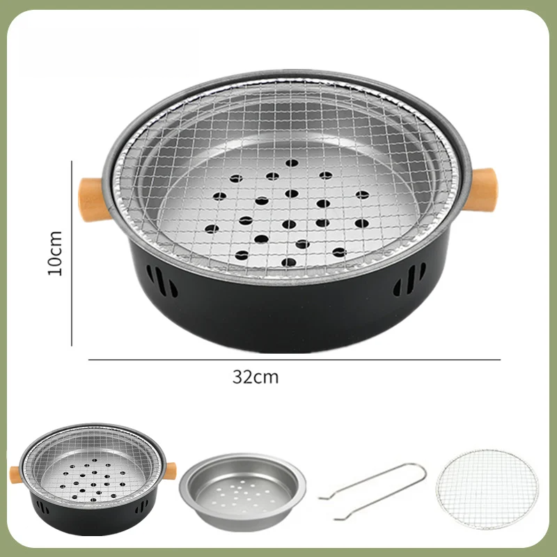 BrasaBox – Mini Churrasqueira a Carvão Portátil