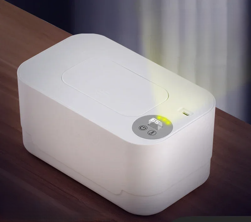 WarmCare Toalha LED – Aquecedor portátil de lenços USB com display