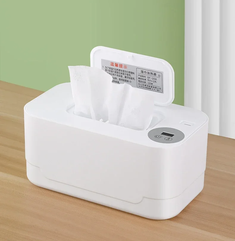 WarmCare Toalha LED – Aquecedor portátil de lenços USB com display