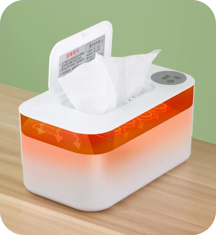 WarmCare Toalha LED – Aquecedor portátil de lenços USB com display