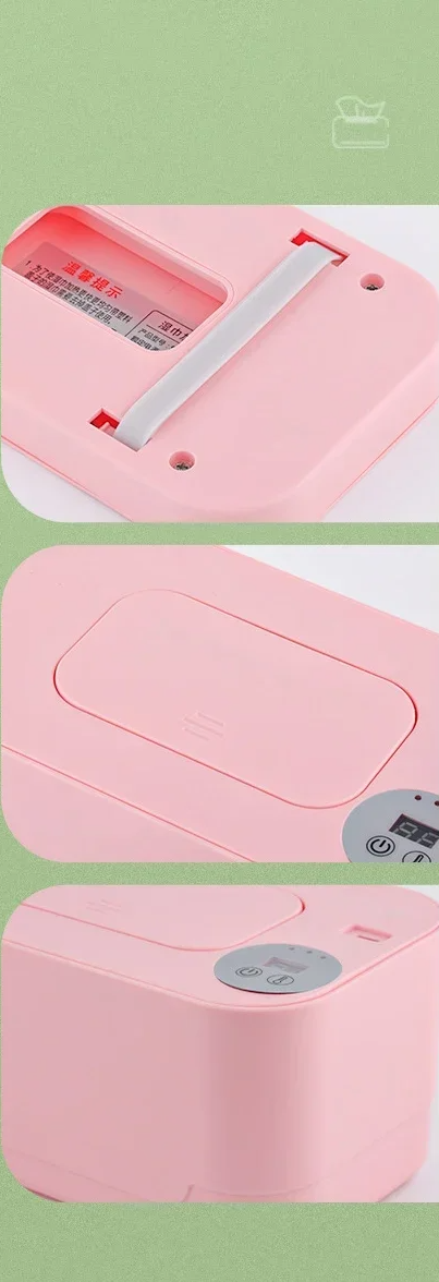 WarmCare Toalha LED – Aquecedor portátil de lenços USB com display