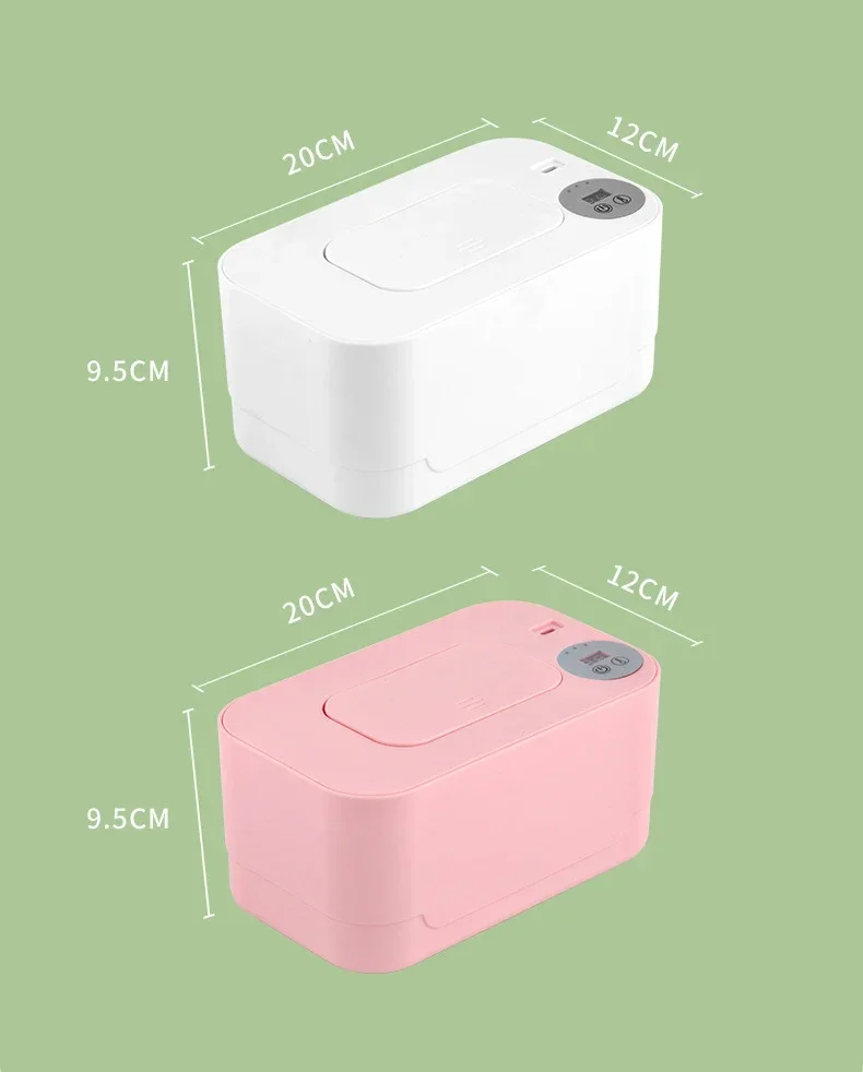 WarmCare Toalha LED – Aquecedor portátil de lenços USB com display