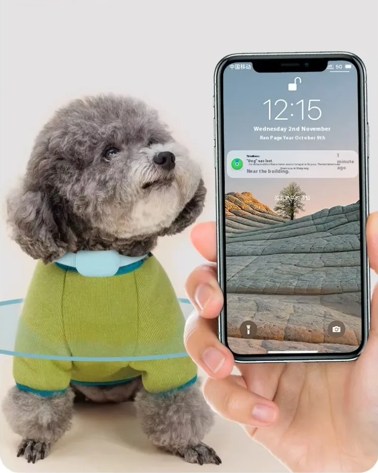 SafeTrack GPS – Rastreador de Coleira à Prova d’Água