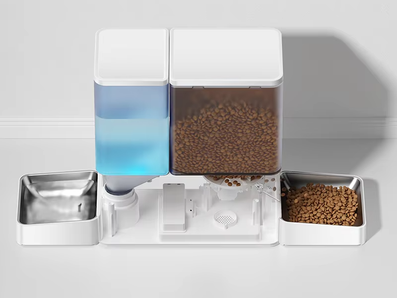 FeedFlow – Fonte de água e alimentador automático