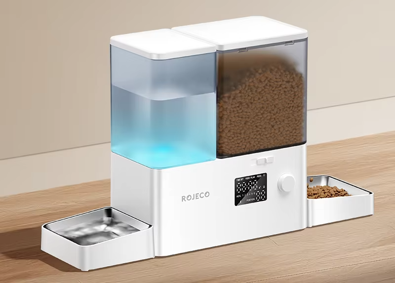 FeedFlow – Fonte de água e alimentador automático