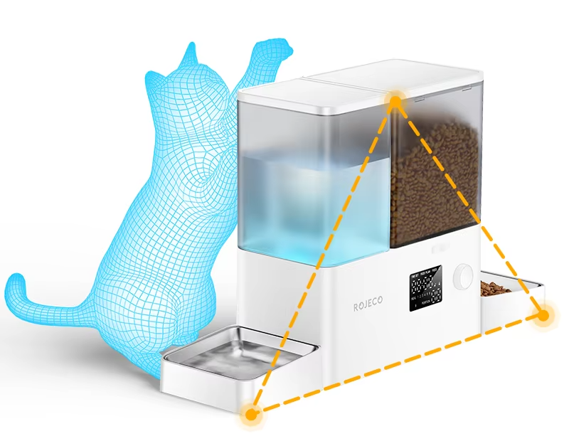 FeedFlow – Fonte de água e alimentador automático