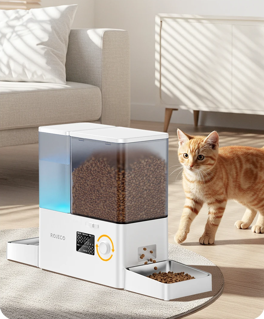 FeedFlow – Fonte de água e alimentador automático