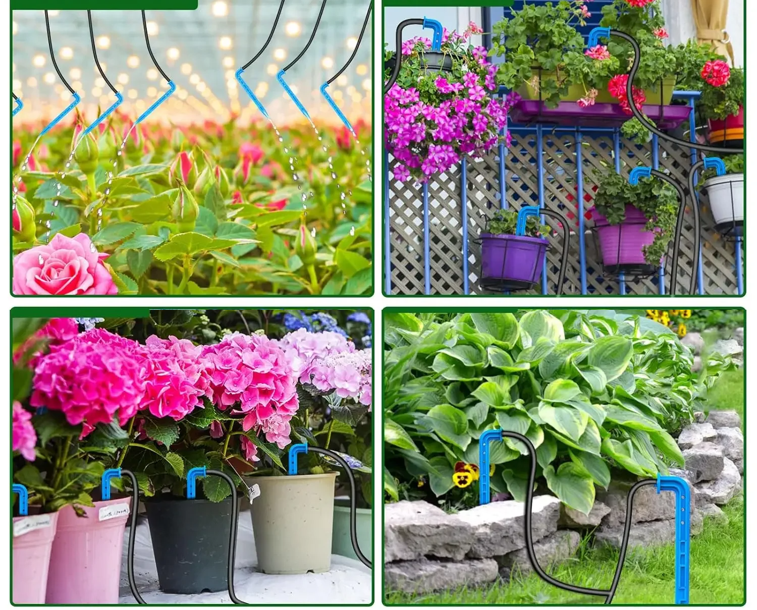 Gotejo Fácil – Sistema de gotejamento automático para varanda e jardim