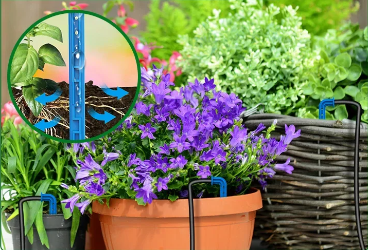 Gotejo Fácil – Sistema de gotejamento automático para varanda e jardim