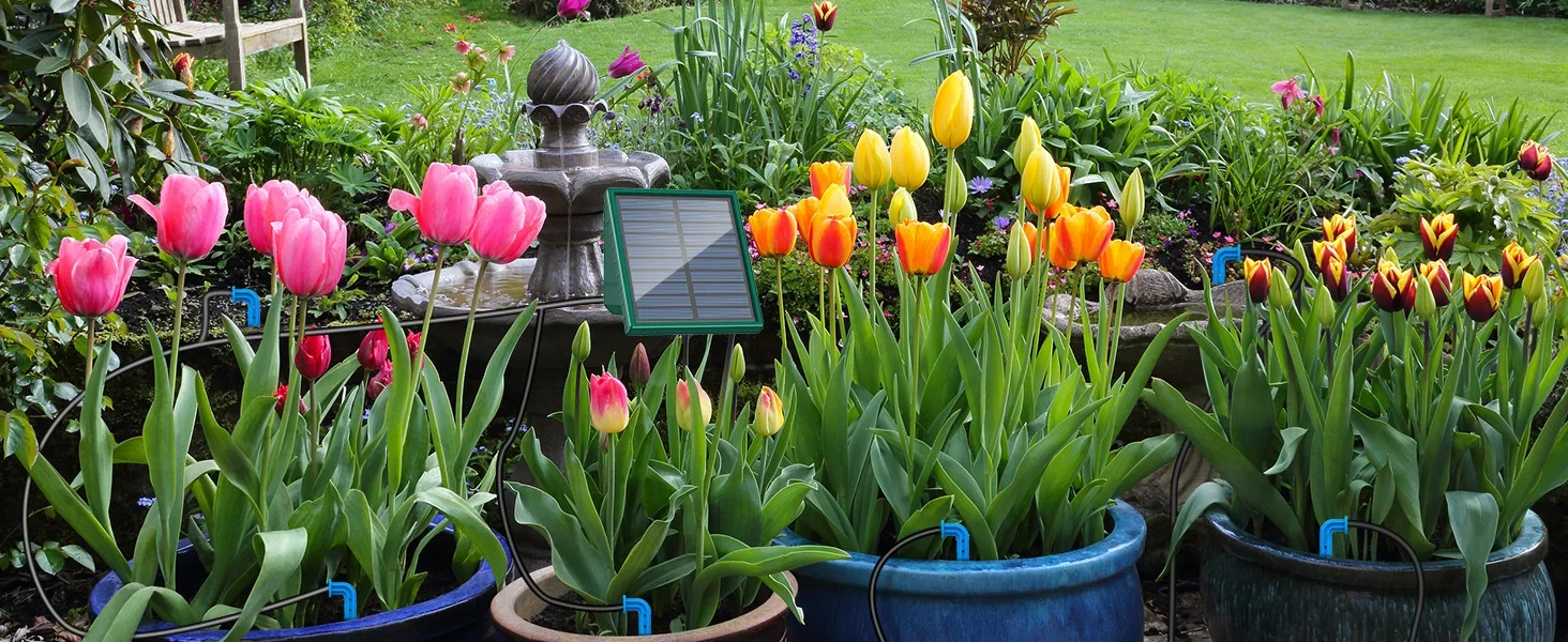 Gotejo Fácil – Sistema de gotejamento automático para varanda e jardim