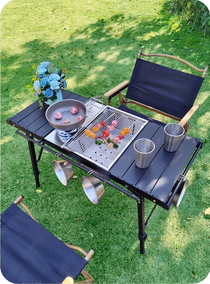 Mesa IGT Portátil – Mesa dobrável camping multifuncional