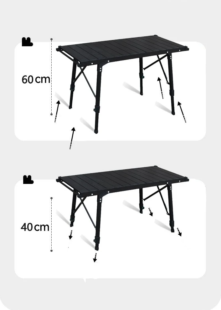 Mesa IGT Portátil – Mesa dobrável camping multifuncional