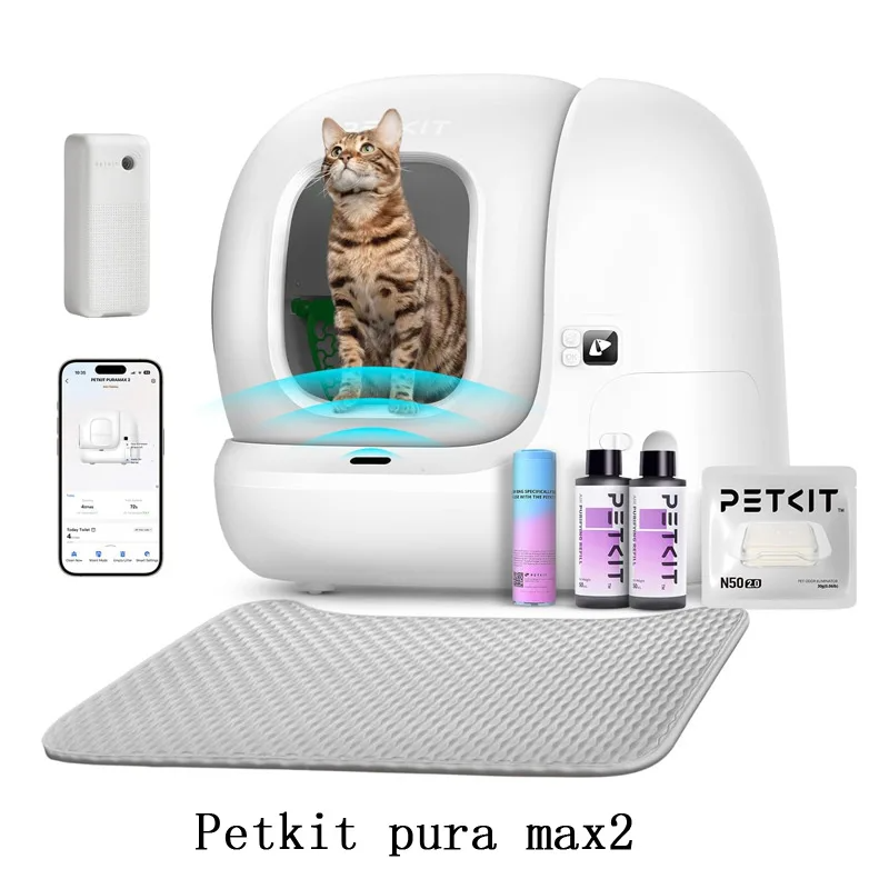 PETKIT Pura Max2 – Caixa de Areia Autolimpante Sem Cheiro OdorZero
