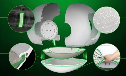 PETKIT Pura Max2 – Caixa de Areia Autolimpante Sem Cheiro OdorZero