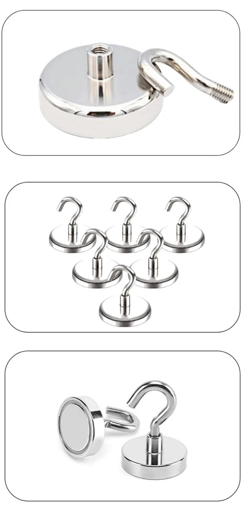 Kit Organização Magnética – 40 Imanes Fortes para Motorhome