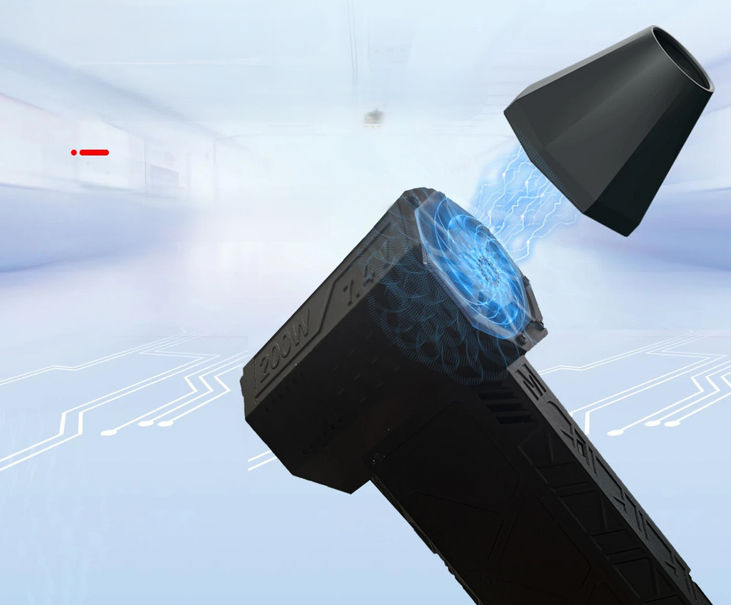 CoalJet – Ventilador de Brasa Portátil com Cabo USB