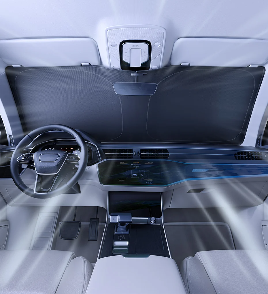 Capa Anticalor para Vidro Dianteiro – Barreira UV para Veículos