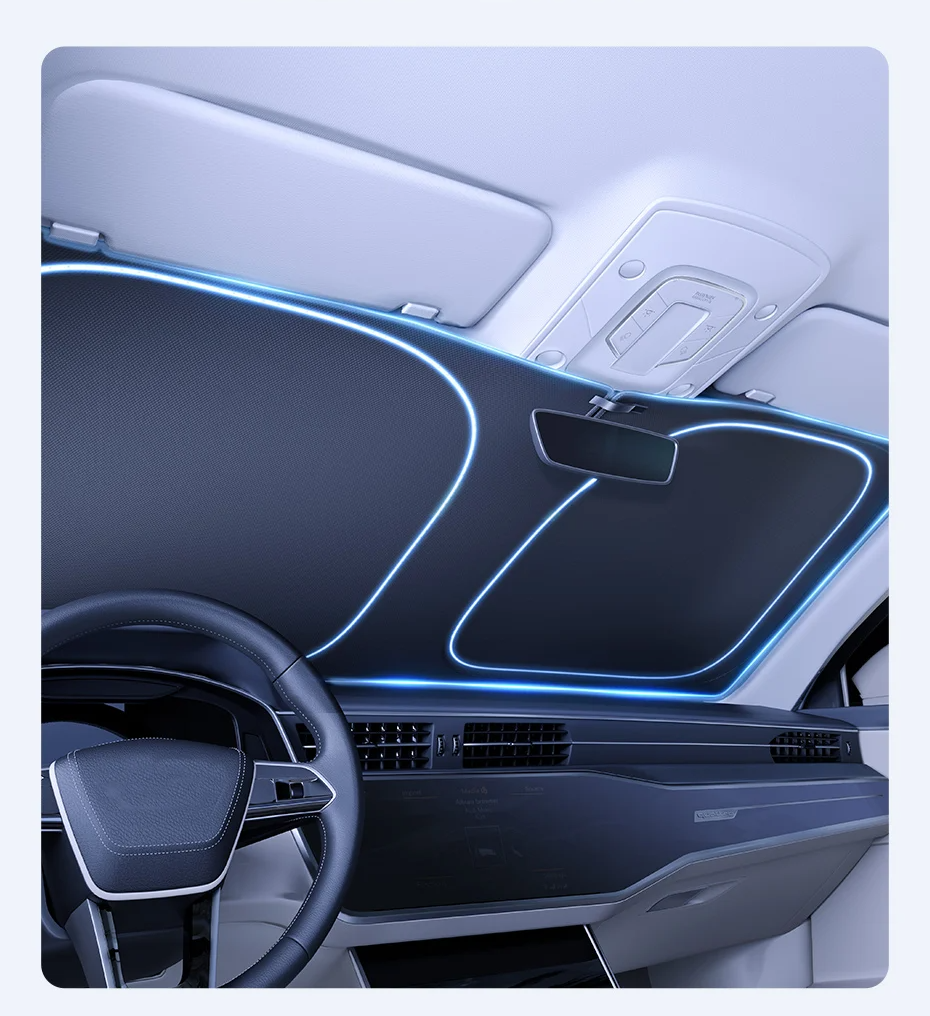 Capa Anticalor para Vidro Dianteiro – Barreira UV para Veículos