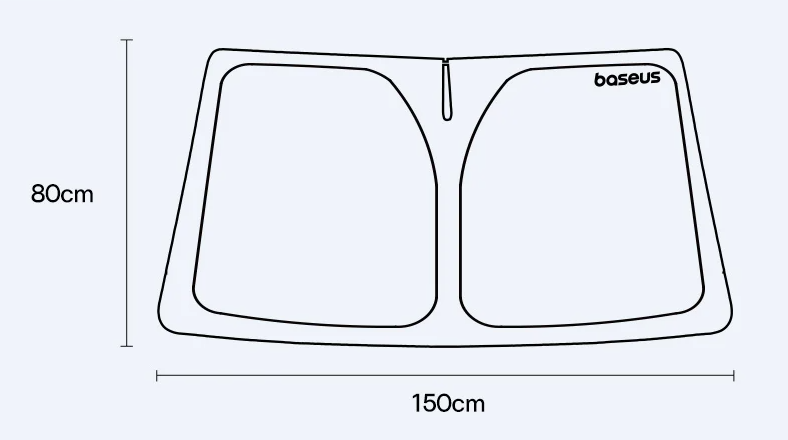 Capa Anticalor para Vidro Dianteiro – Barreira UV para Veículos