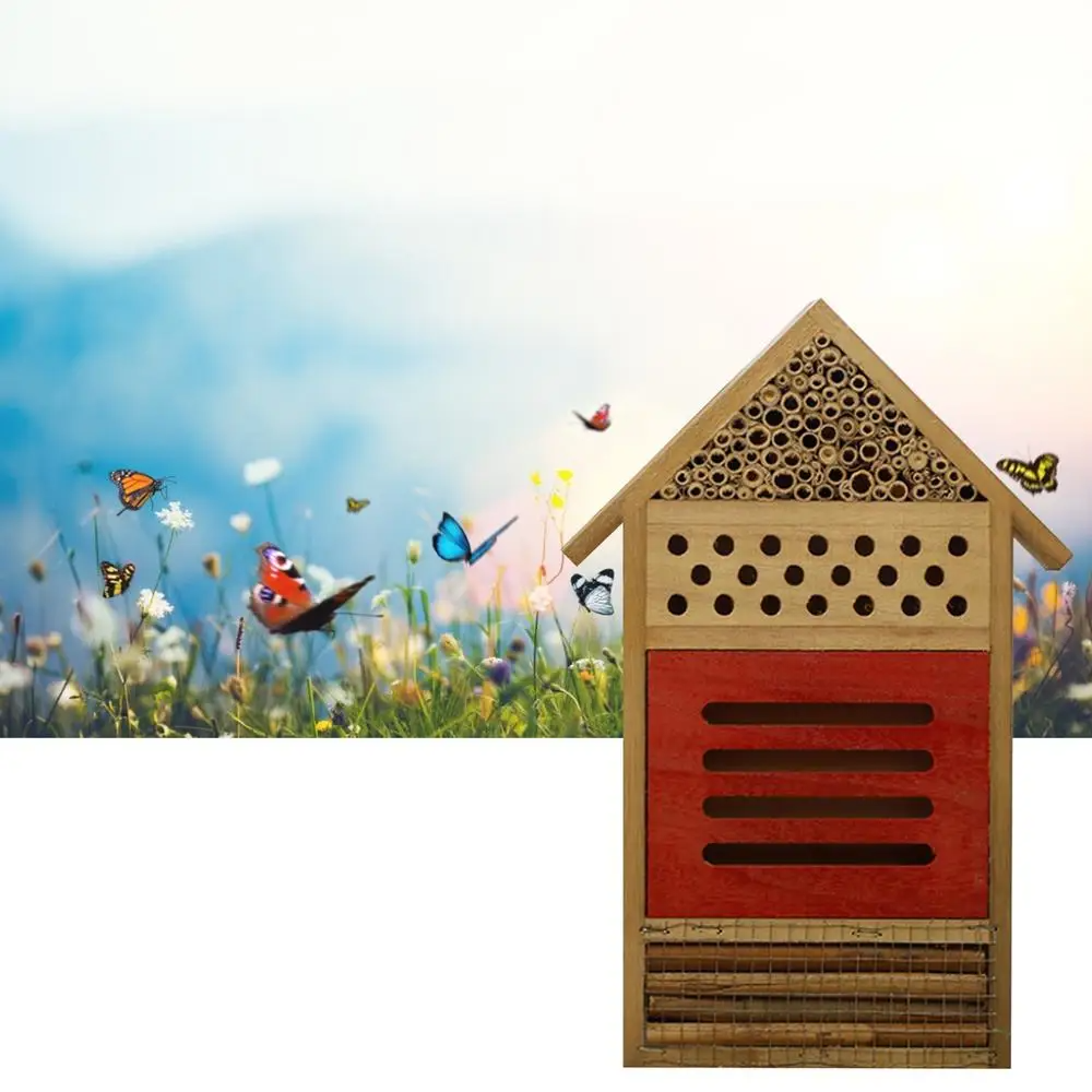 Refúgio dos Polinizadores – Casa de Abelhas Silvestres para Jardim