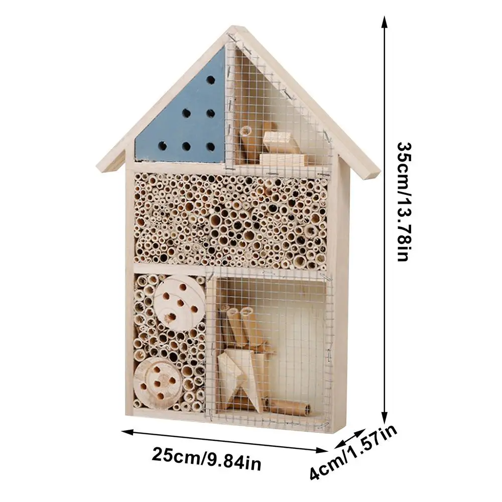 Refúgio dos Polinizadores – Casa de Abelhas Silvestres para Jardim