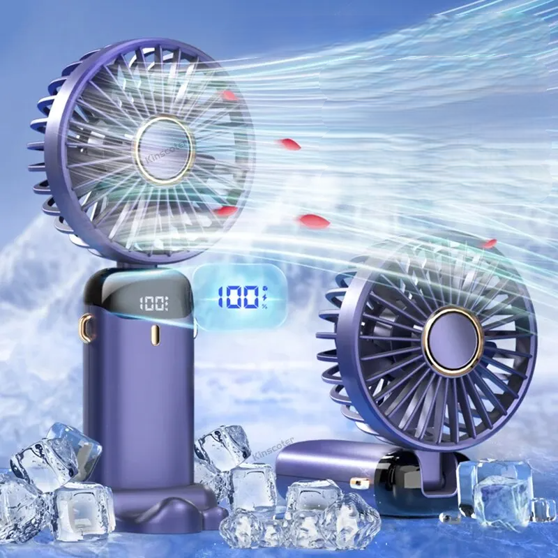 BreezeFlex Go – Ventilador Pessoal de Pescoço com Base Flexível