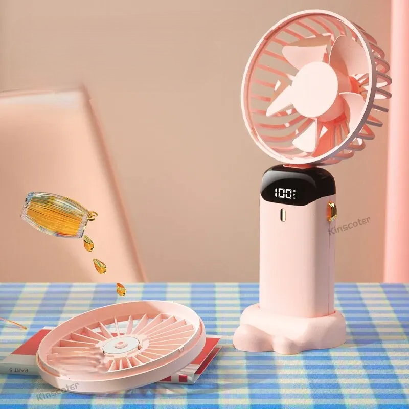 BreezeFlex Go – Ventilador Pessoal de Pescoço com Base Flexível