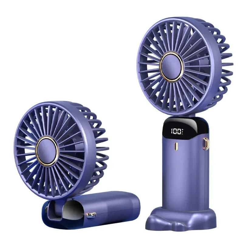 BreezeFlex Go – Ventilador Pessoal de Pescoço com Base Flexível