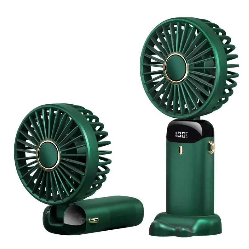 BreezeFlex Go – Ventilador Pessoal de Pescoço com Base Flexível