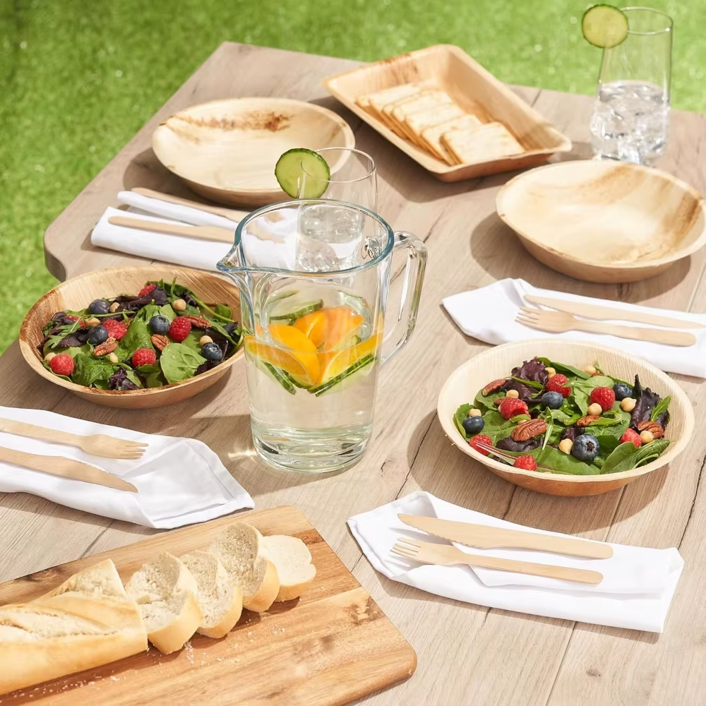 EcoGrill Cutlery – Talheres Descartáveis de Madeira para Churrasco